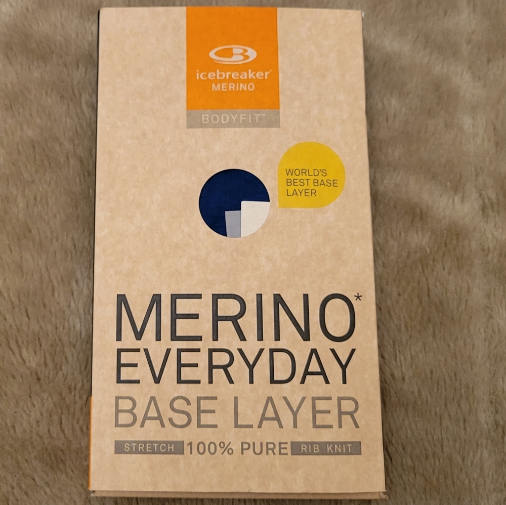 NEW box Icebreaker Merino 175 Cold Weather Leggings - Wool Base Layer Thermal - Picture 3 of 12